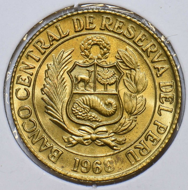 Peru 1966 25 Centavos 196607 combine shipping