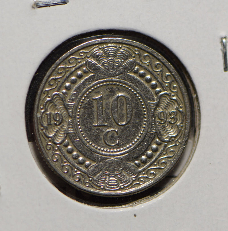 Netherlands Antilles 1993 10 Cents  901211 combine shipping
