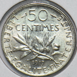 France 1917 50 Centimes 293961 combine shipping