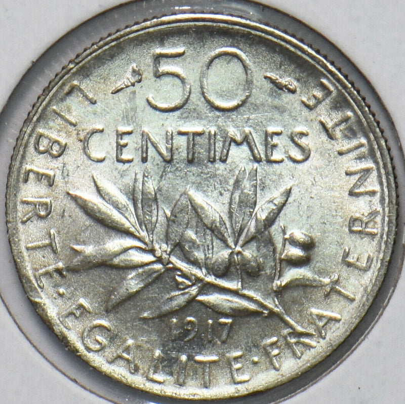 France 1917 50 Centimes 293961 combine shipping