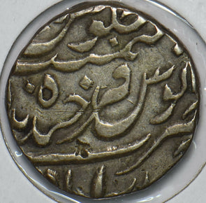 India Princely States 1683 AH 1130 Rupee Hyderabad 296370 combine shipping