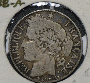France 1888 1 Franc  290629 combine shipping
