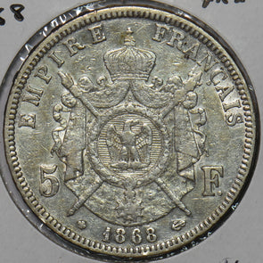 France 1868 A 5 Francs 491066 combine shipping