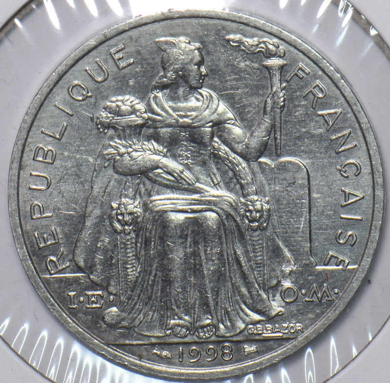 French Polynesia 1998 5 Francs 195212 combine shipping