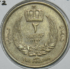 Libya 1952 AH 1372 2 Piastres 196621 combine shipping