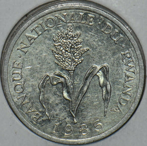 Rwanda 1985 Franc 152046 combine shipping