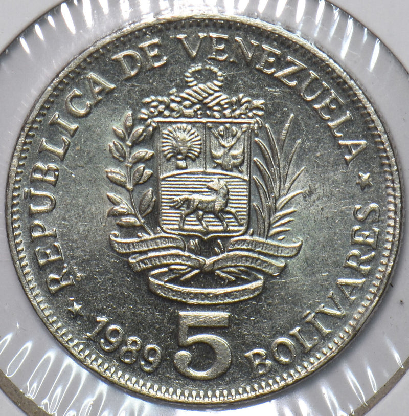 Venezuela 1989 5 Bolivares Horse animal 296371 combine shipping