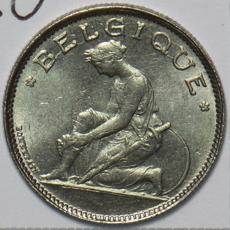 Belgium 1922 Franc Gem BU 297281 combine shipping