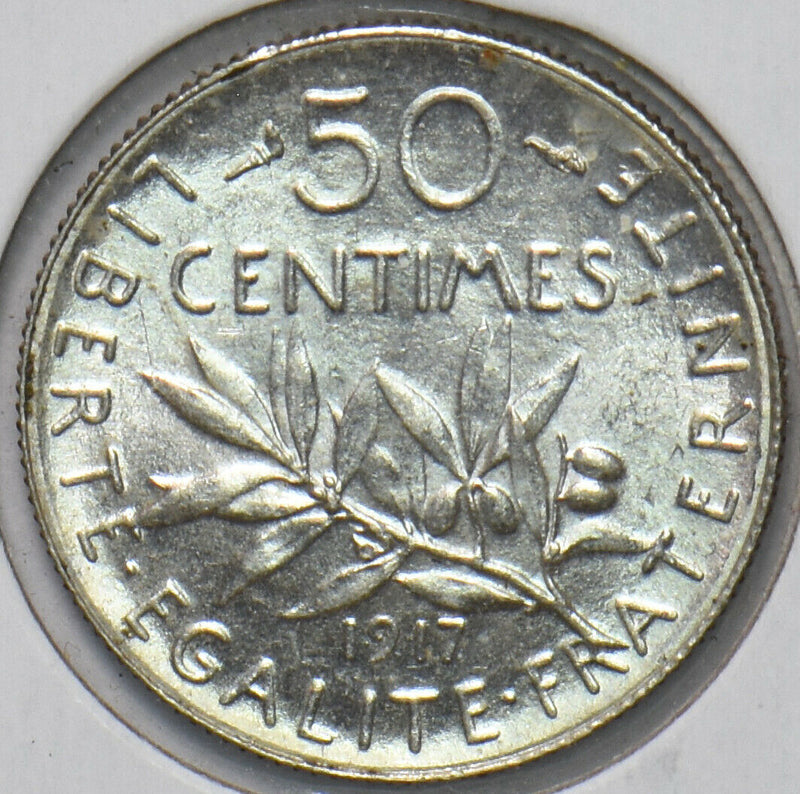 France 1917 50 Centimes 293964 combine shipping