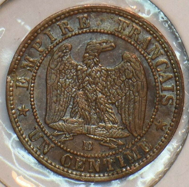 France 1862 A Centime Eagle animal 296881 combine shipping