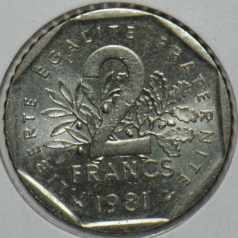 France 1981 2 Francs 195782 combine shipping