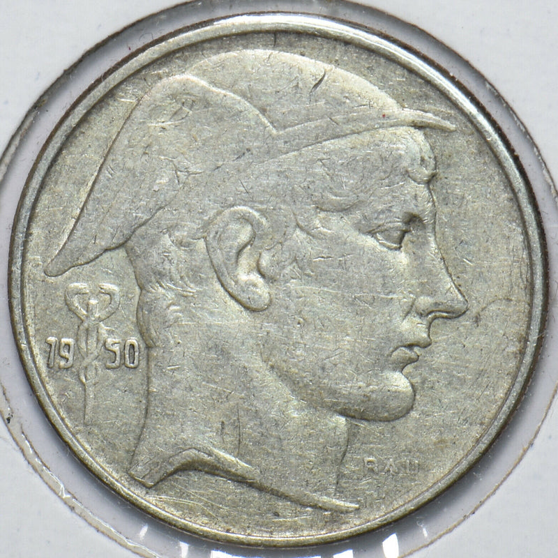 Belgium 1950 20 Francs Lion animal 193034 combine shipping