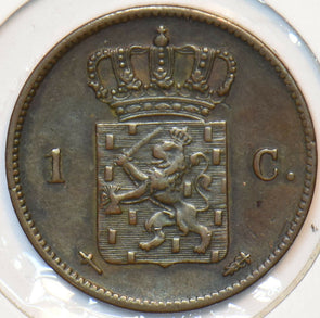 Netherlands 1863 Cent Lion animal 296401 combine shipping