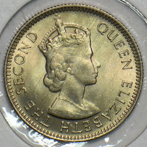 Malaya and British Borneo 1953 5 Cents Gem BU 297011 combine shipping