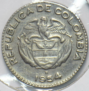 Colombia 1954 10 Centavos 293503 combine shipping