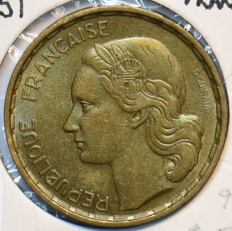 France 1951 50 Francs 294014 combine shipping