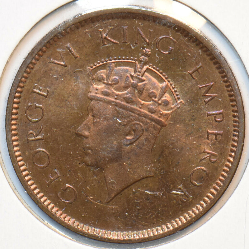 British India 1939 C 1/4 Anna 192996 combine shipping