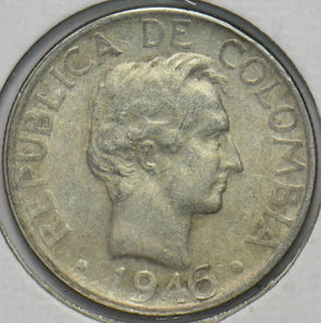 Colombia 1946 20 Centavos 192307 combine shipping