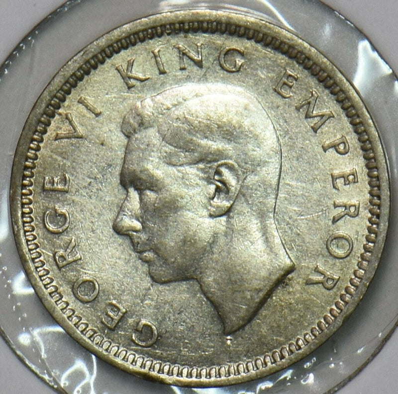 New Zealand 1943 3 Pence 152416 combine shipping