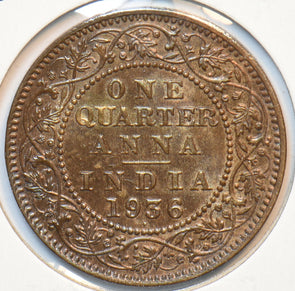 British India 1936 B 1/4 Anna 192993 combine shipping