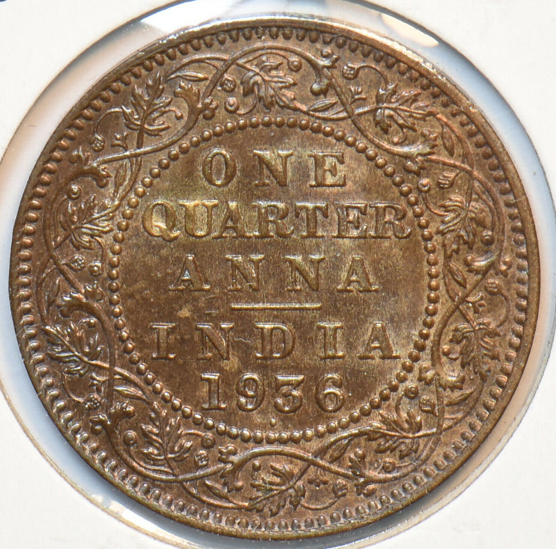 British India 1936 B 1/4 Anna 192993 combine shipping