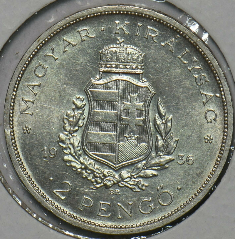 Hungary 1936 2 Pengo Death of Liszt 296870 combine shipping