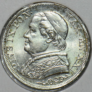 Vatican 1866 Lira 491141 combine shipping