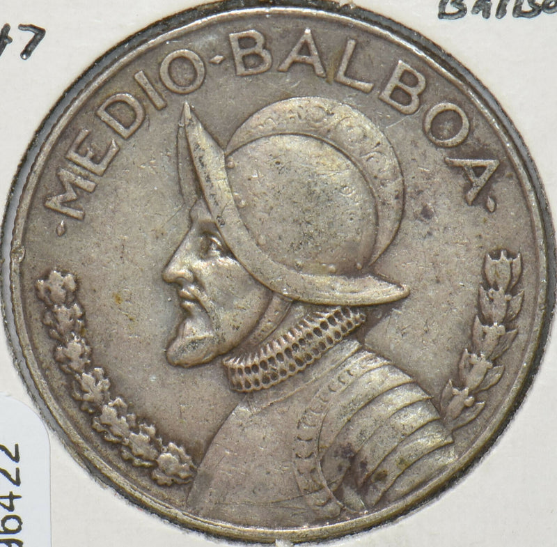 Panama 1947 1/2 Balboa 296422 combine shipping