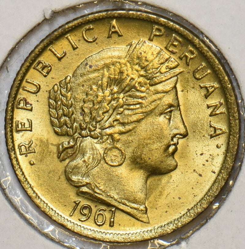 Peru 1961 10 Centavos 196710 combine shipping