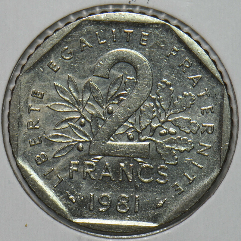 France 1981 2 Francs 151807 combine shipping