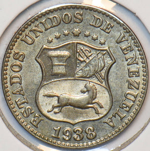 Venezuela 1938 5 Centimos Horse animal 296484 combine shipping