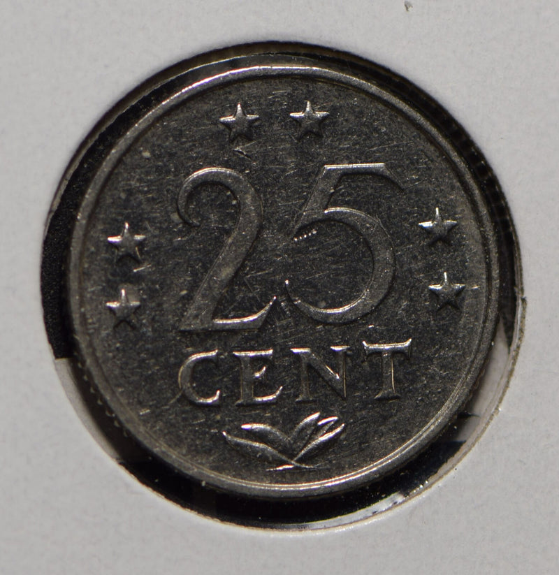 Netherlands Antilles 1979 25 Cents  901206 combine shipping
