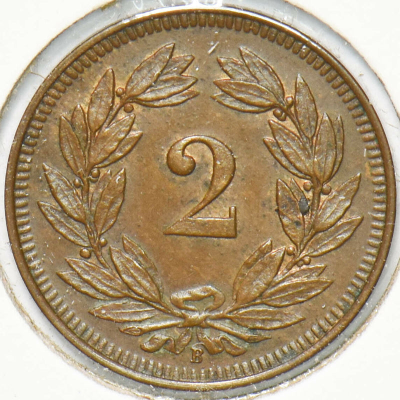 Switzerland 1918 2 Rappen 293253 combine shipping
