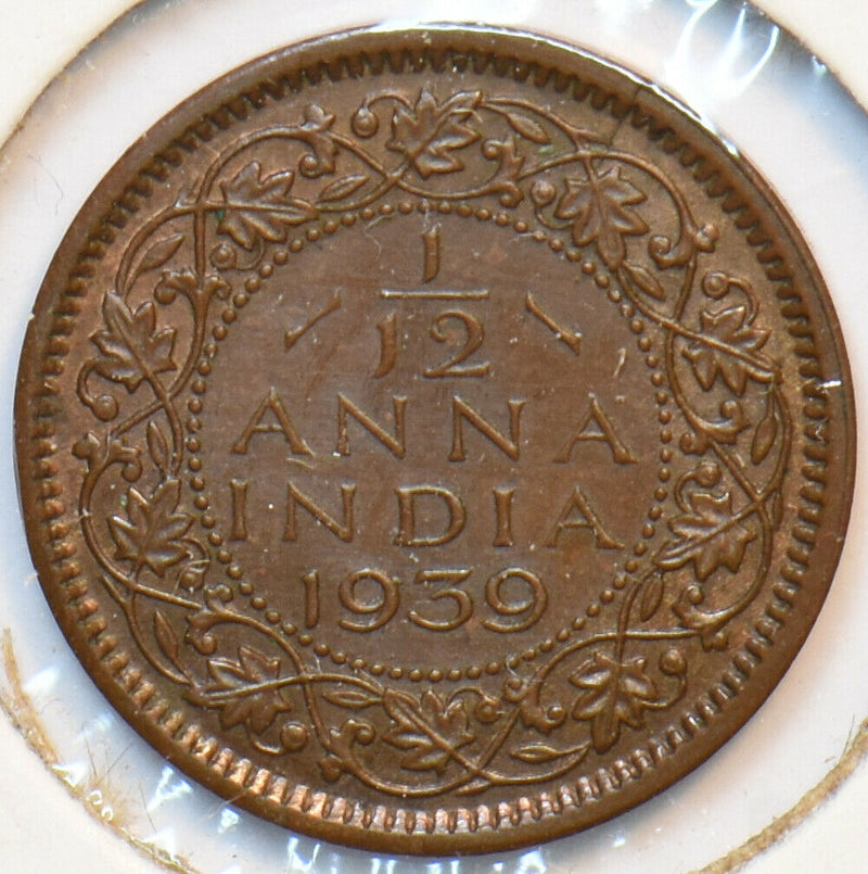 British India 1939 C 1/12 Anna 192978 combine shipping