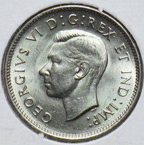 Canada 1937 5 Cents Beaver animal Georgivs VI 293324 combine shipping