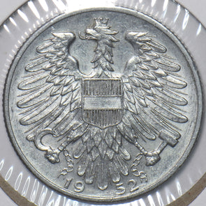 Austria 1952 5 Schilling Eagle animal 195214 combine shipping