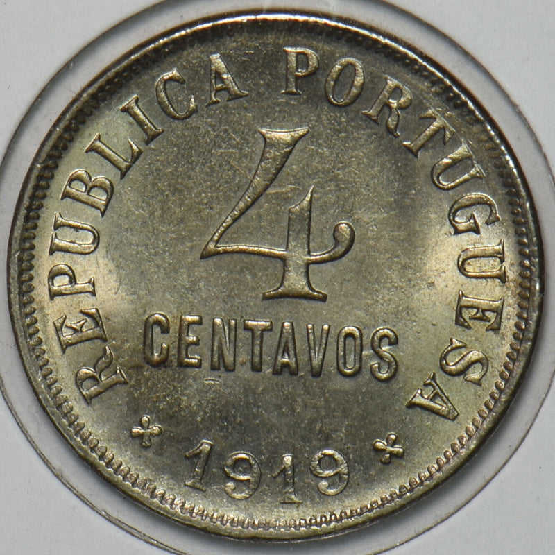 Portugal 1919 4 Centavos 491228 combine shipping