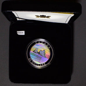 Canada 2004 20 Dollar 2004 Canada Natural Wonders -Iceberg - Hologram 99.99% S