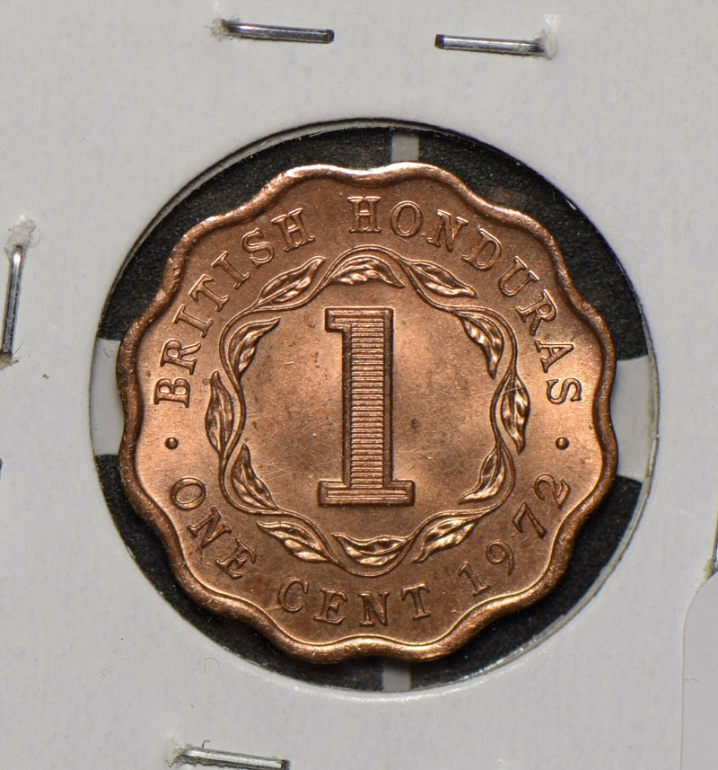 British Honduras 1972 1 Cent  290644 combine shipping