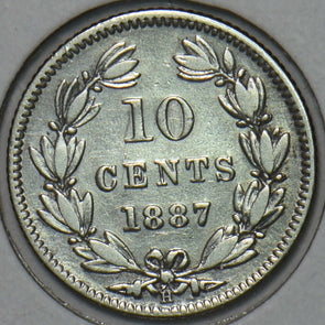 Nicaragua 1881 H 10 Centavos 491043 combine shipping