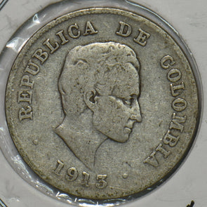 Colombia 1913 20 Centavos 151843 combine shipping