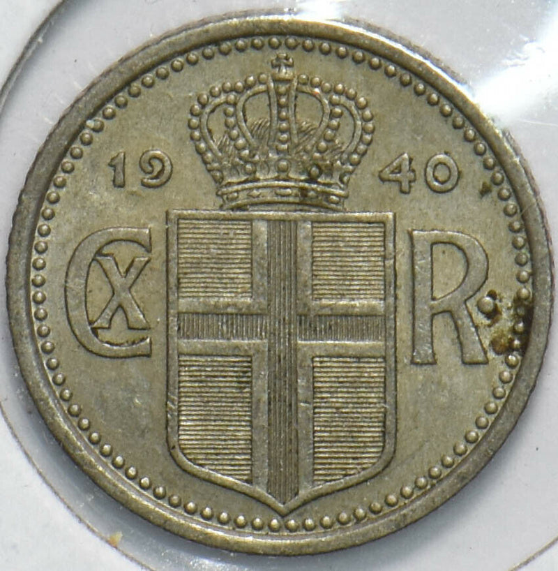 Iceland 1940 10 Aurar 192384 combine shipping