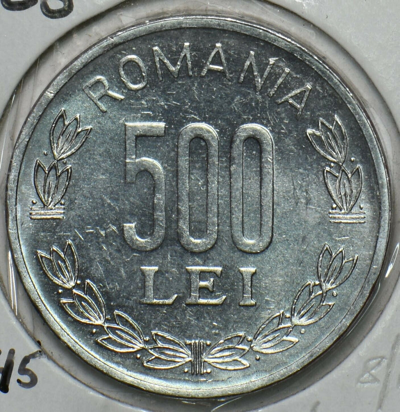 Romania 2000 500 Lei BU 195963 combine shipping