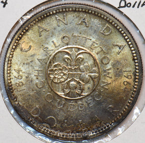 Canada 1964 Dollar Anniversary of Charlottetown & Quebec Conferences 195195 comb