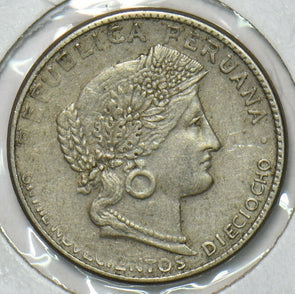 Peru 1918 5 Centavos 196697 combine shipping