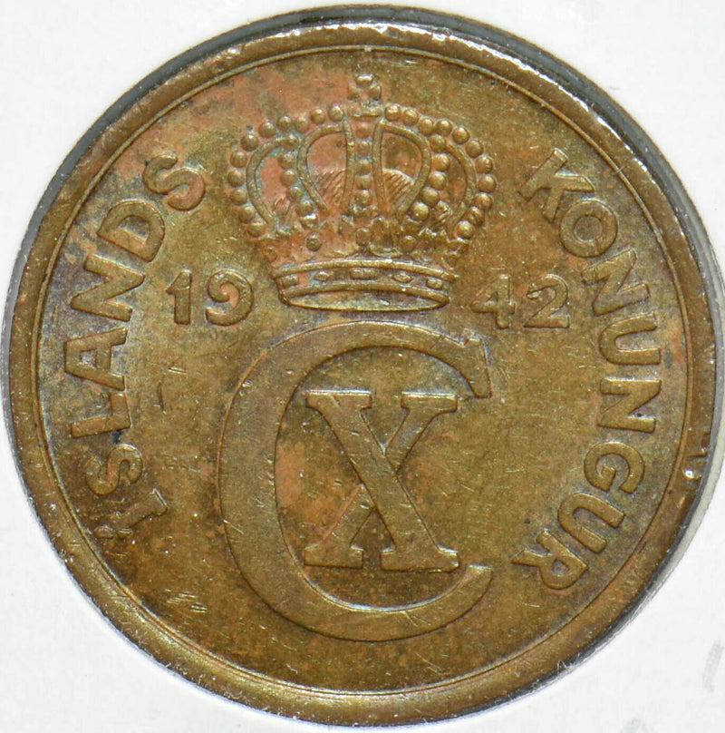Iceland 1942 5 Aurar 192355 combine shipping