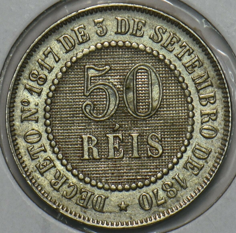 Brazil 1886 50 Reis 296872 combine shipping