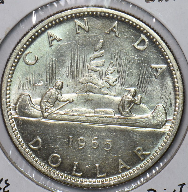 Canada 1965 Dollar 296376 combine shipping