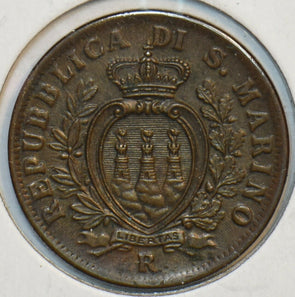 San Marino 1935 10 Centesimi 195988 combine shipping