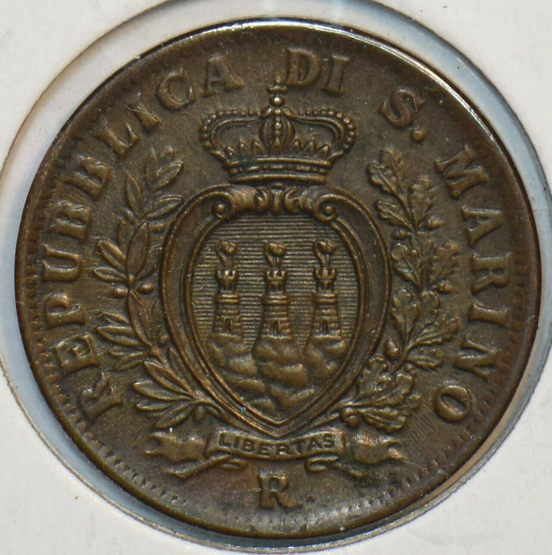 San Marino 1935 10 Centesimi 195988 combine shipping